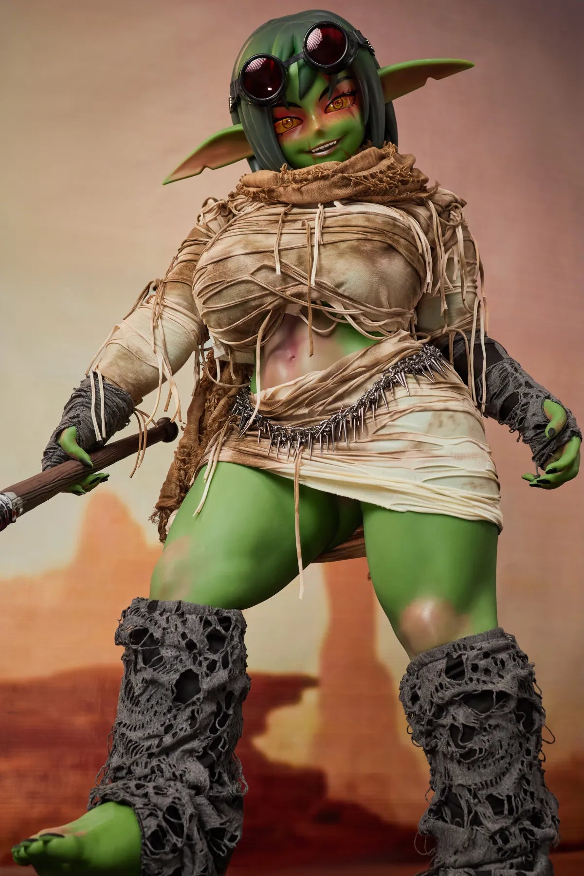 Barza Orc sexdukke (Climax Doll Ultra 120 cm J-cup silikone)
