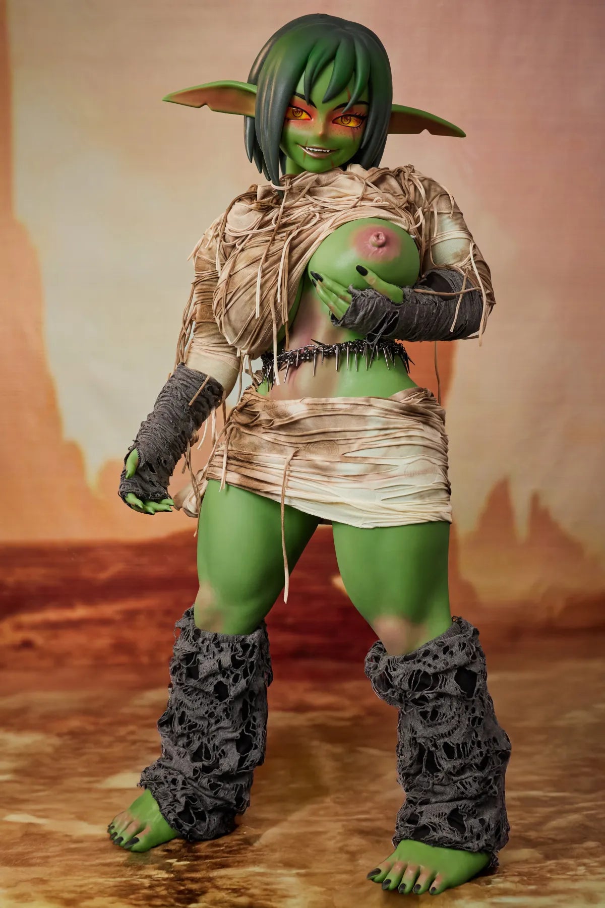 Barza Orc sexdukke (Climax Doll Ultra 120 cm J-cup silikone)