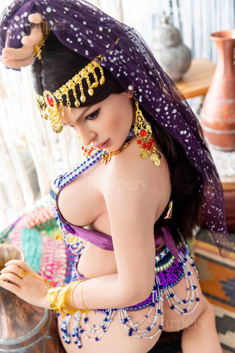 Jameela sexdukke (Starpery 165 cm G-cup TPE+silikone)