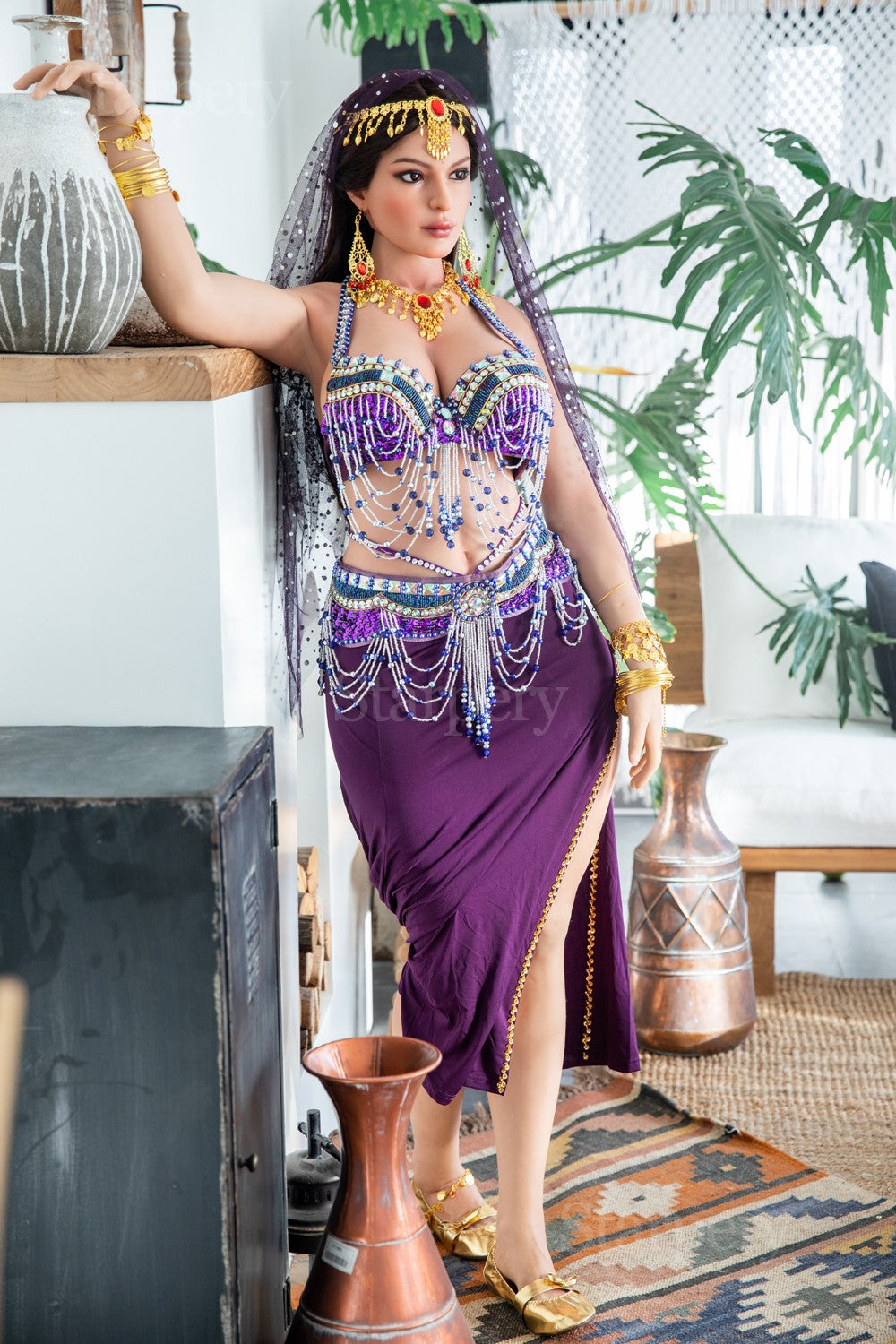 Jameela sexdukke (Starpery 165 cm G-cup TPE+silikone)