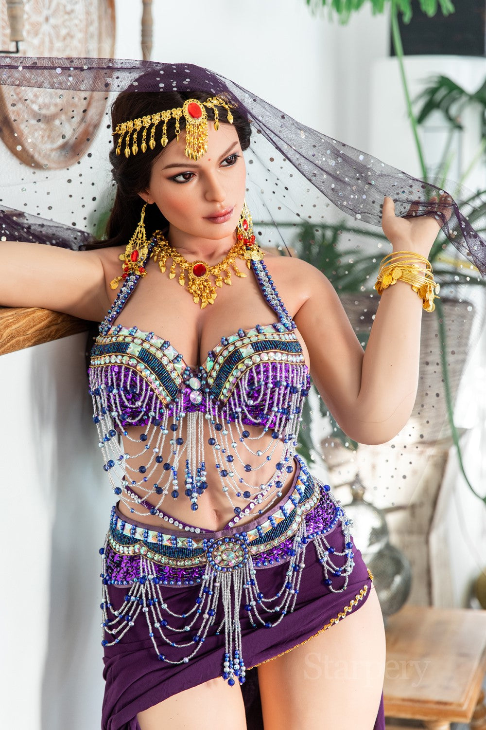 Jameela sexdukke (Starpery 165 cm G-cup TPE+silikone)