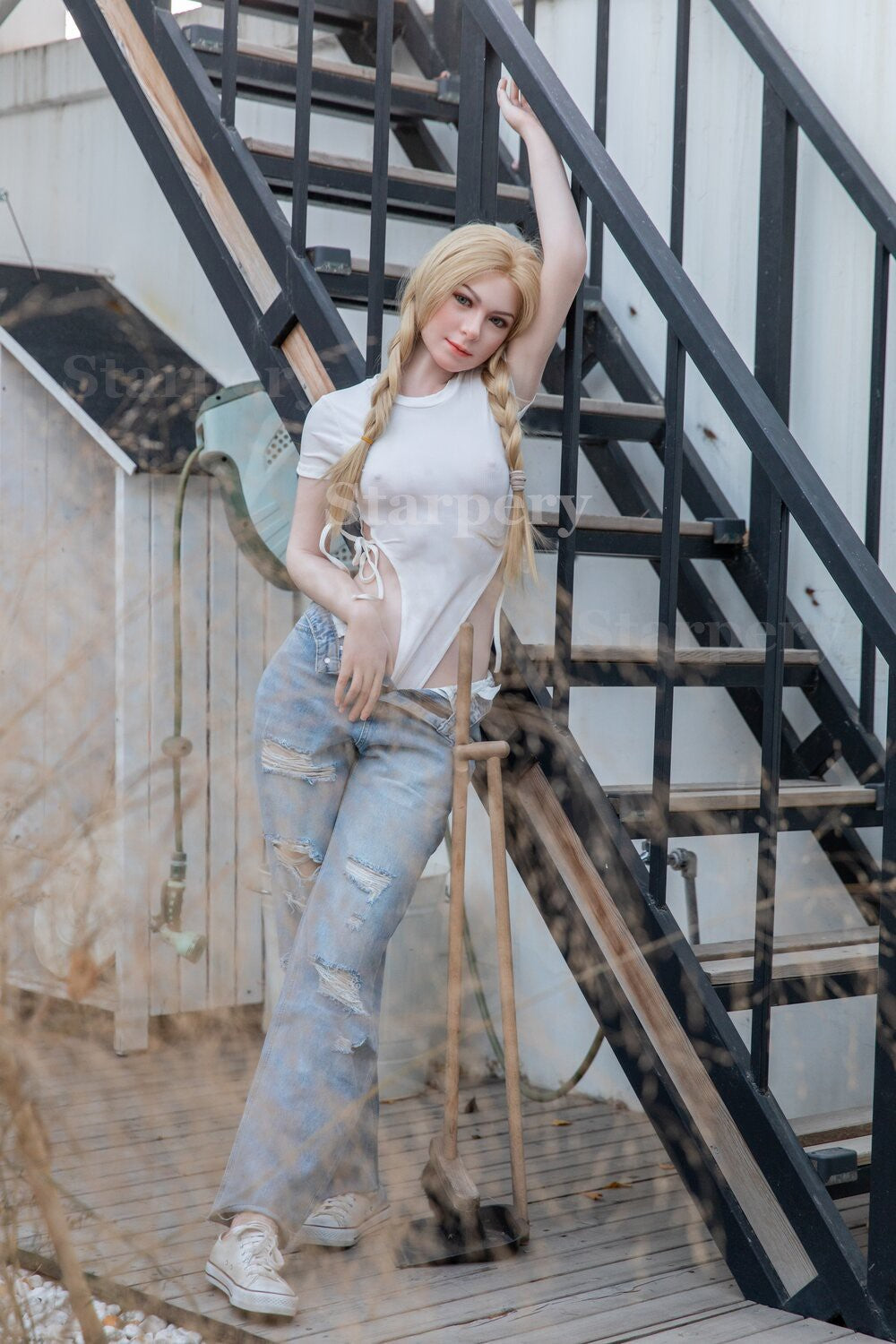 Imogen sexdukke (Starpery 171 cm A-cup TPE+silikone)