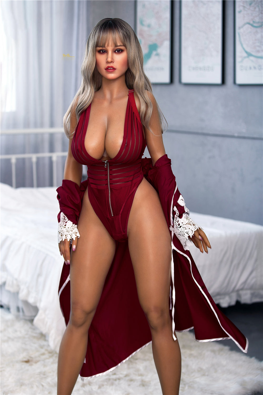 Lilly sexdukke (Irontech Doll 165 cm f-cup S2 silikone)