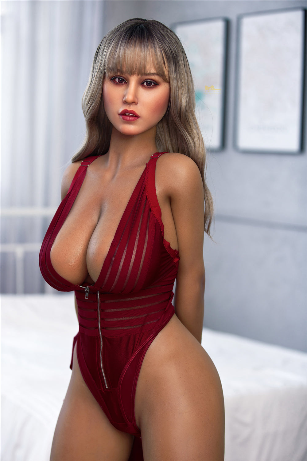 Lilly sexdukke (Irontech Doll 165 cm f-cup S2 silikone)
