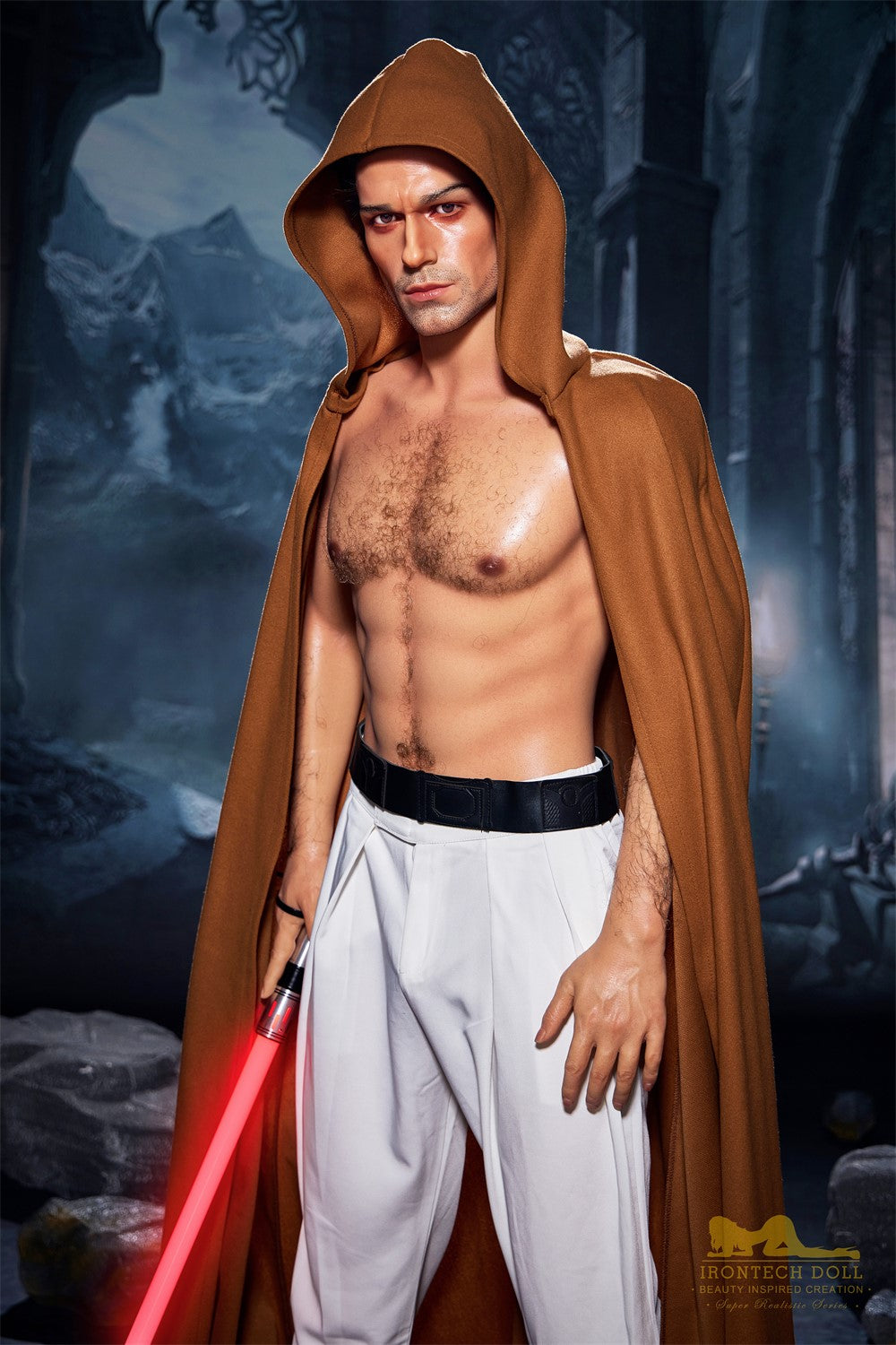 Luke mand sexdukke (Irontech Doll 170 cm M5 silikone)