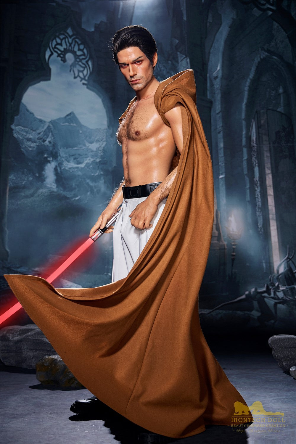 Luke mand sexdukke (Irontech Doll 170 cm M5 silikone)