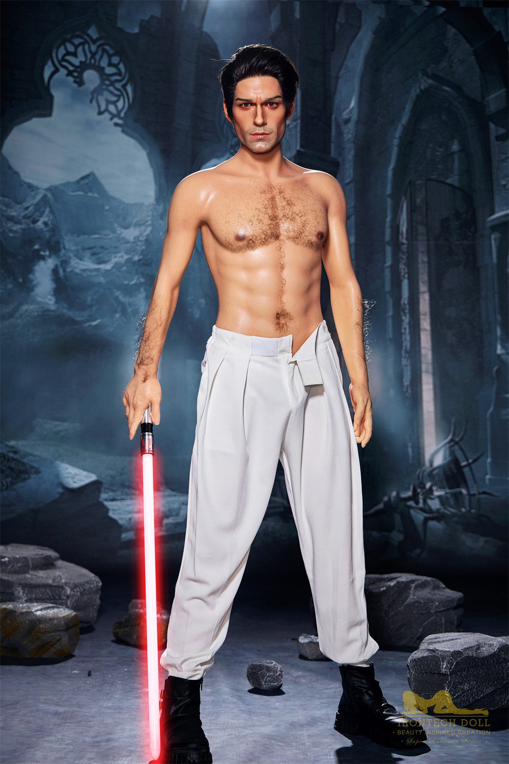 Luke mand sexdukke (Irontech Doll 170 cm M5 silikone)