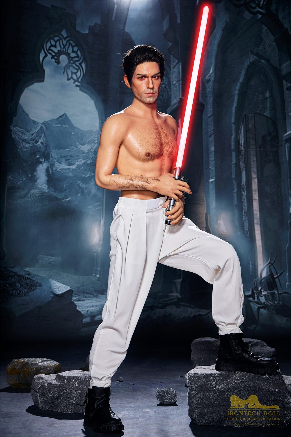 Luke Mand sexdukke (Irontech Doll 170 cm M5 silikone)