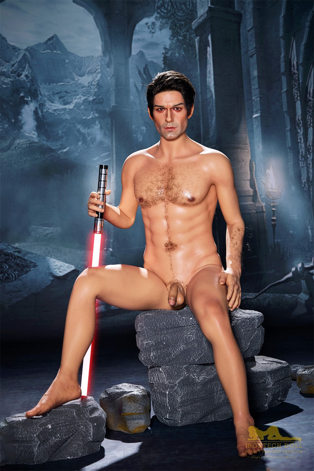 Luke mand sexdukke (Irontech Doll 170 cm M5 silikone)