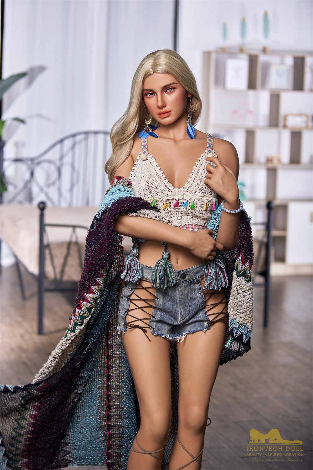Malin sexdukke (Irontech Doll 168 cm B-cup S17 silikone)
