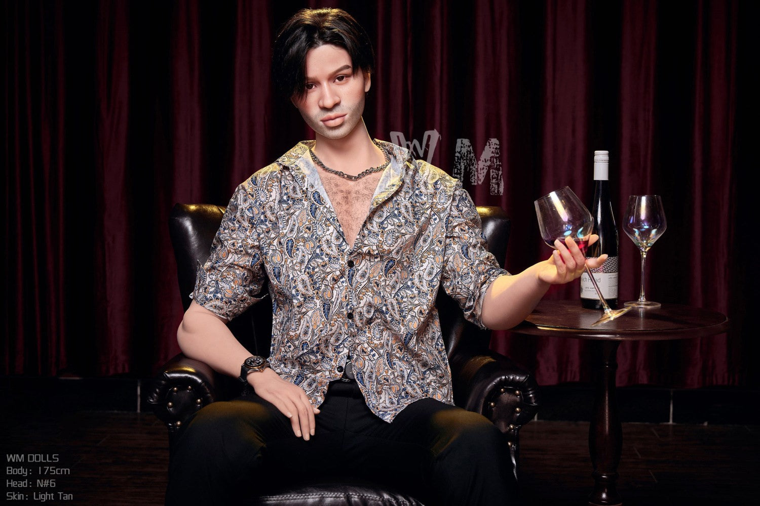 Anden Mand sexdukke (WM-Doll 175 cm #N6 TPE)