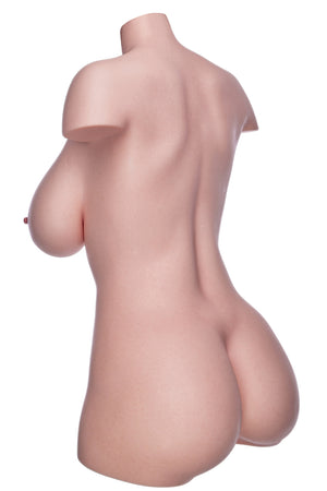 Rebecca Torso Sex Doll (Irontech Doll 95 cm f-cup silikone)