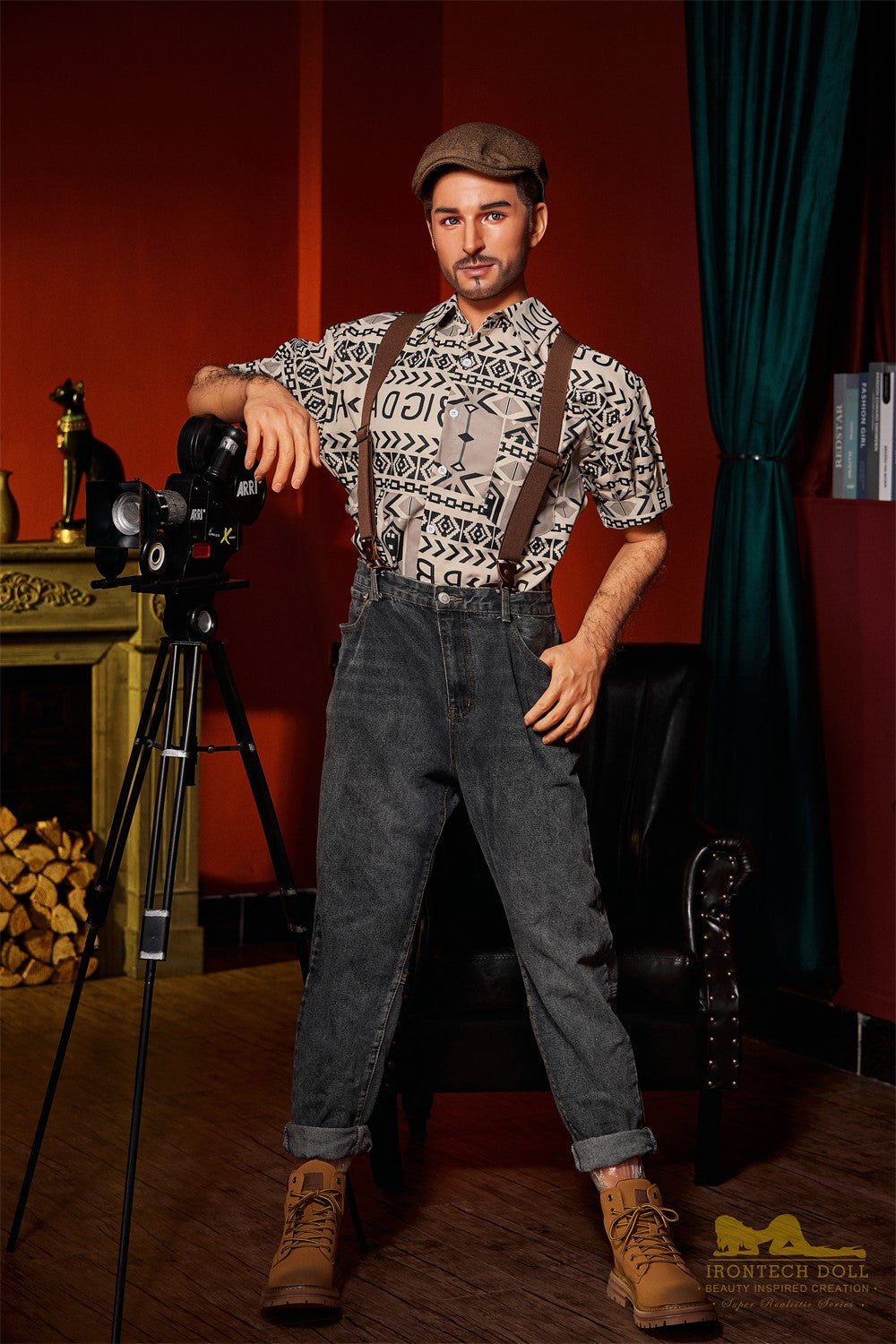 Antonio Mand sexdukke (Irontech Doll 170 cm M3 silikone)