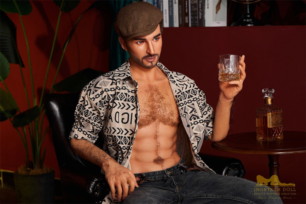 Antonio Male sexdukke (Irontech Doll 170 cm M3 silikone)