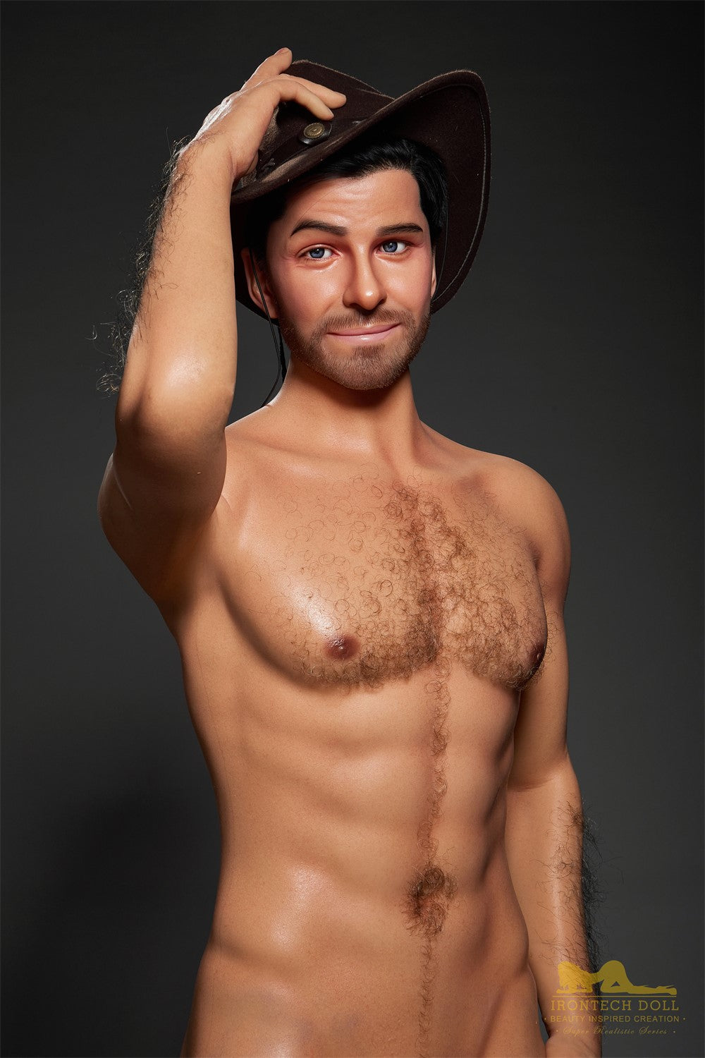 Allen Male sexdukke (Irontech Doll 170 cm M6 silikone)