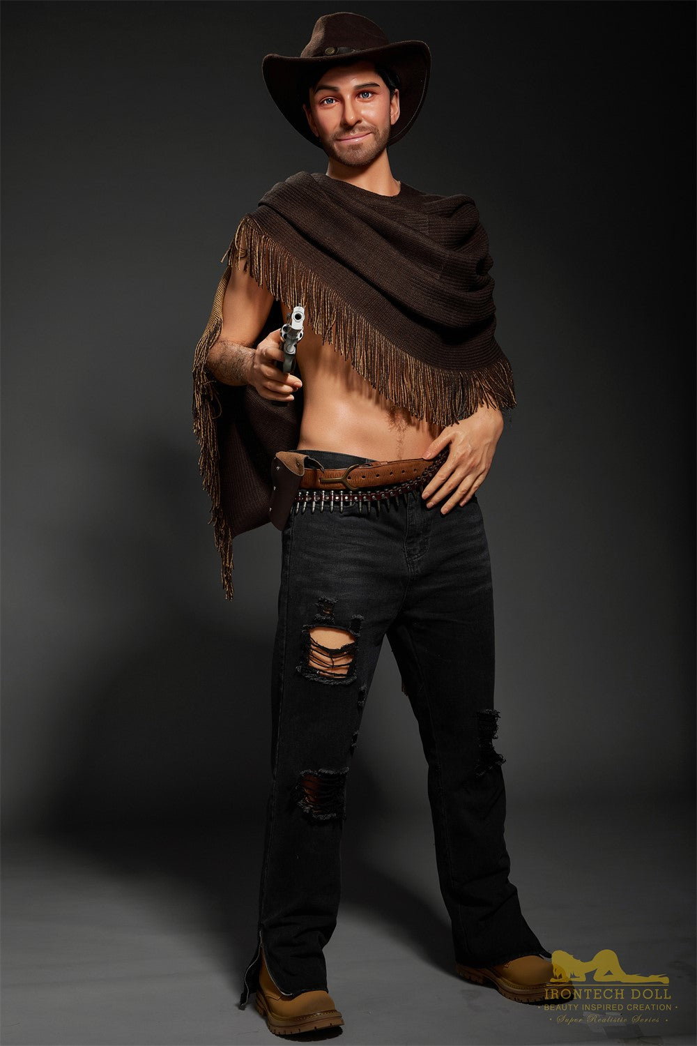 Allen Male sexdukke (Irontech Doll 170 cm M6 silikone)