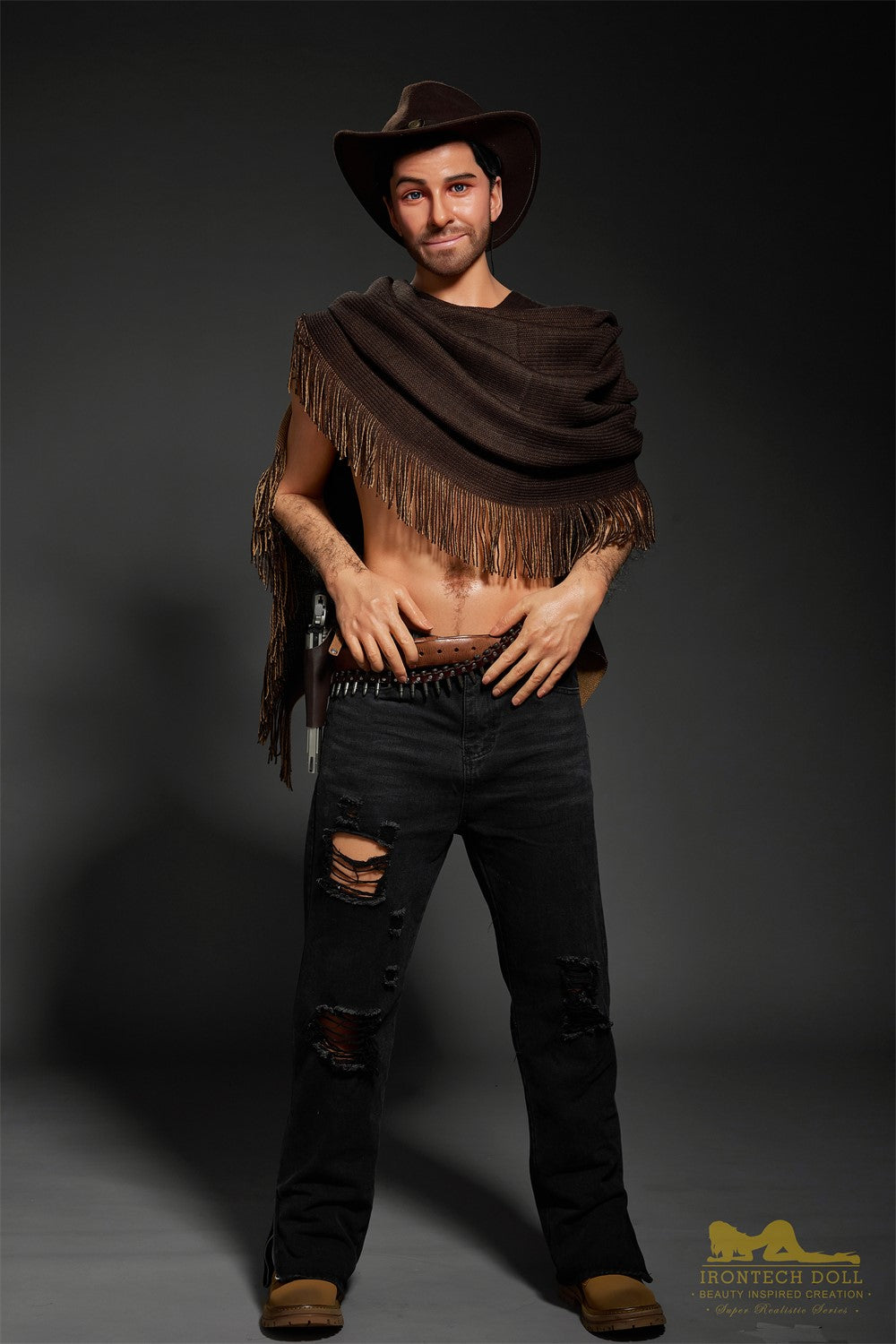 Allen Male sexdukke (Irontech Doll 170 cm M6 silikone)