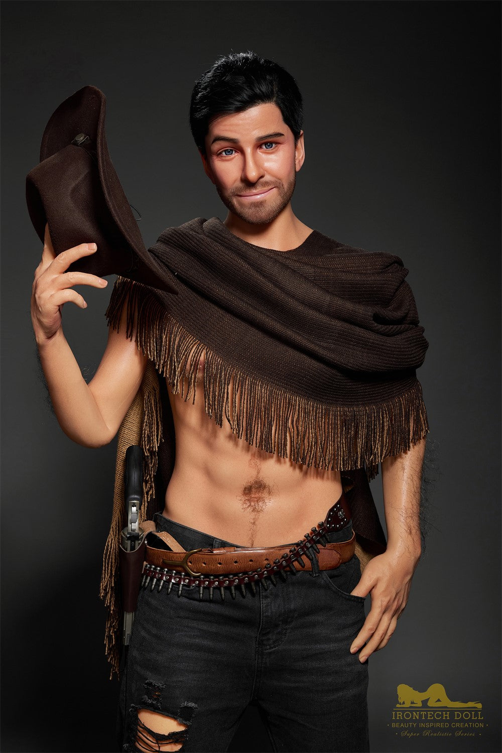 Allen Male sexdukke (Irontech Doll 170 cm M6 silikone)