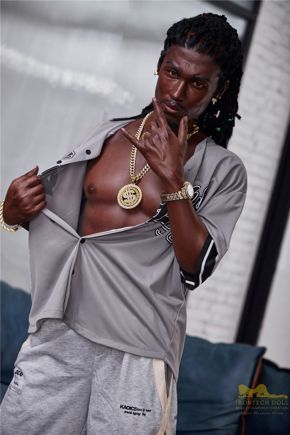 Bill Male sexdukke (Irontech Doll 170 cm M7 silikone)