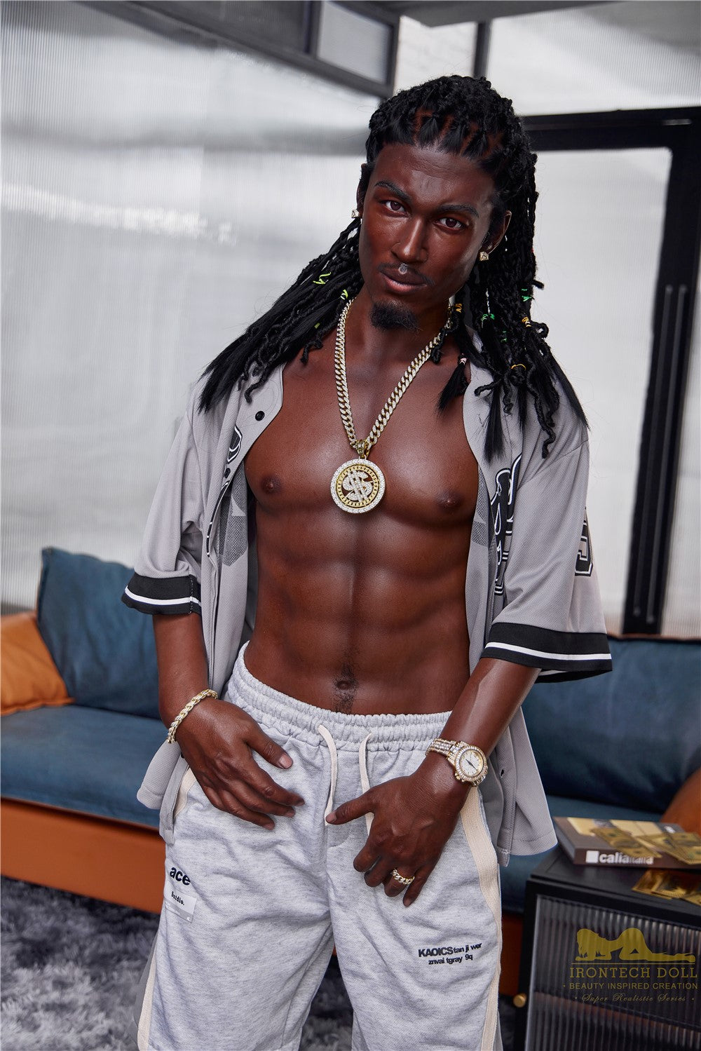 Bill Male sexdukke (Irontech Doll 170 cm M7 silikone)