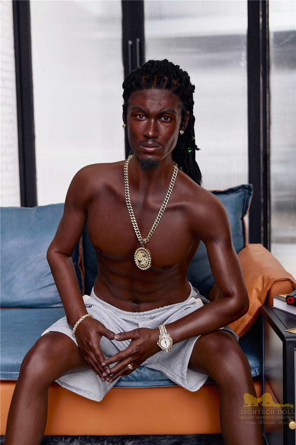 Bill Male sexdukke (Irontech Doll 170 cm M7 silikone)