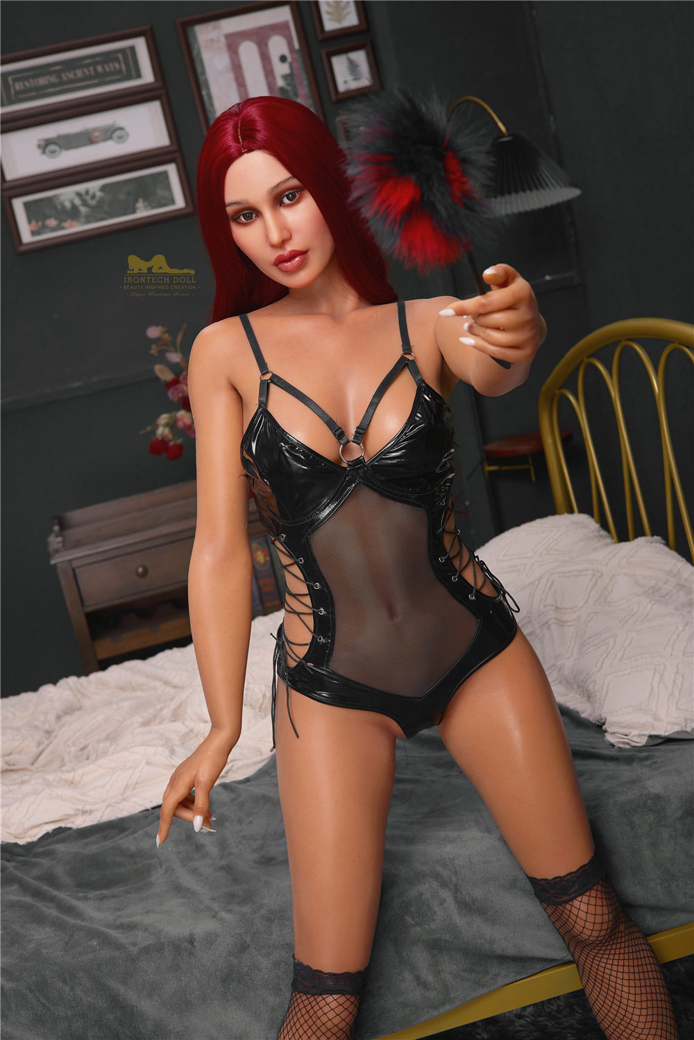 Perle sexdukke (Irontech Doll 168 cm B-cup S19 silikone)