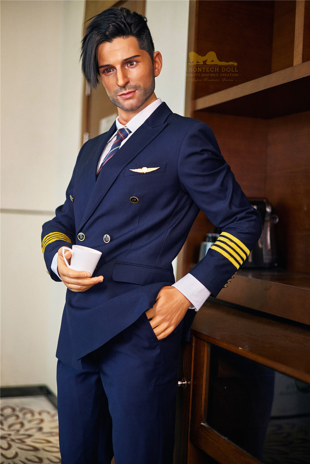 George Male sexdukke (Irontech Doll 176 cm M3 silikone)