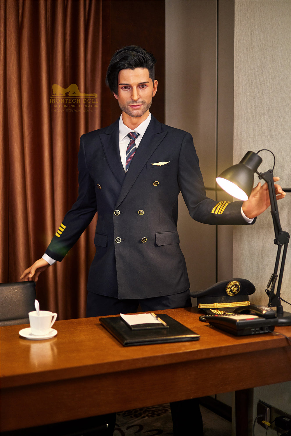George Male sexdukke (Irontech Doll 176 cm M3 silikone) EXPRESS
