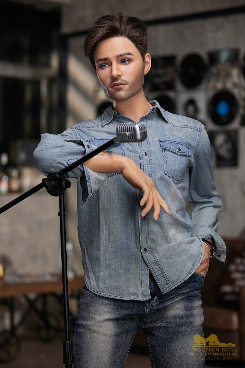 Steve Male sexdukke (Irontech Doll 170 cm M4 silikone)