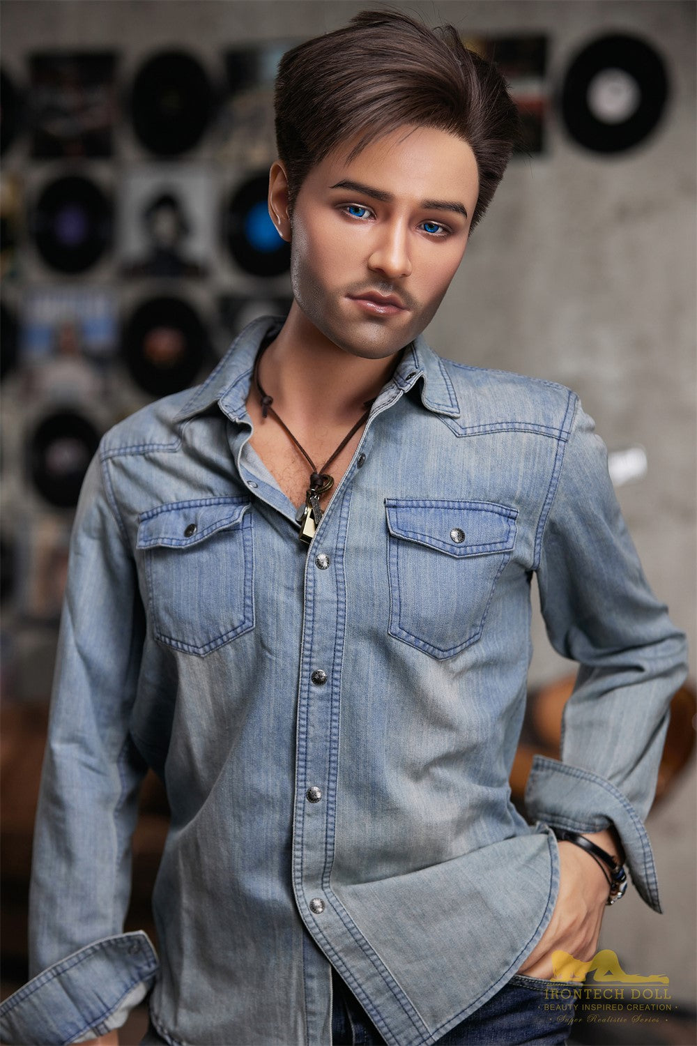 Steve Male sexdukke (Irontech Doll 170 cm M4 silikone)