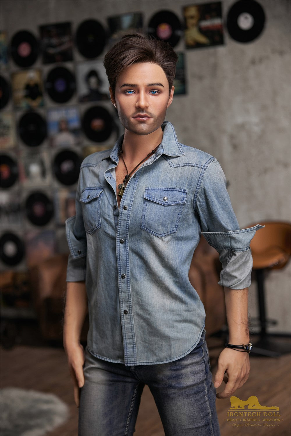 Steve Male sexdukke (Irontech Doll 170 cm M4 silikone)