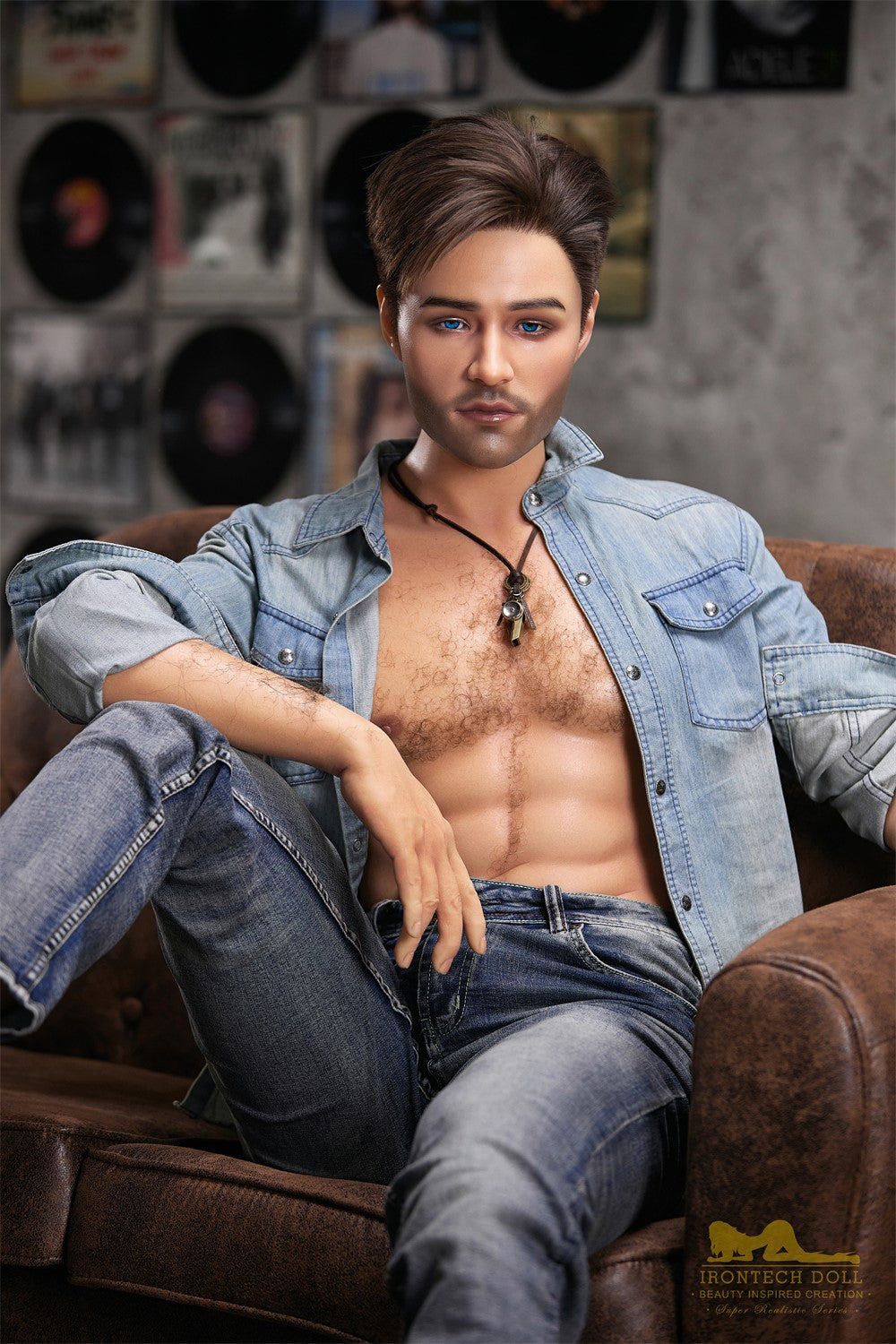 Steve Male sexdukke (Irontech Doll 170 cm M4 silikone)