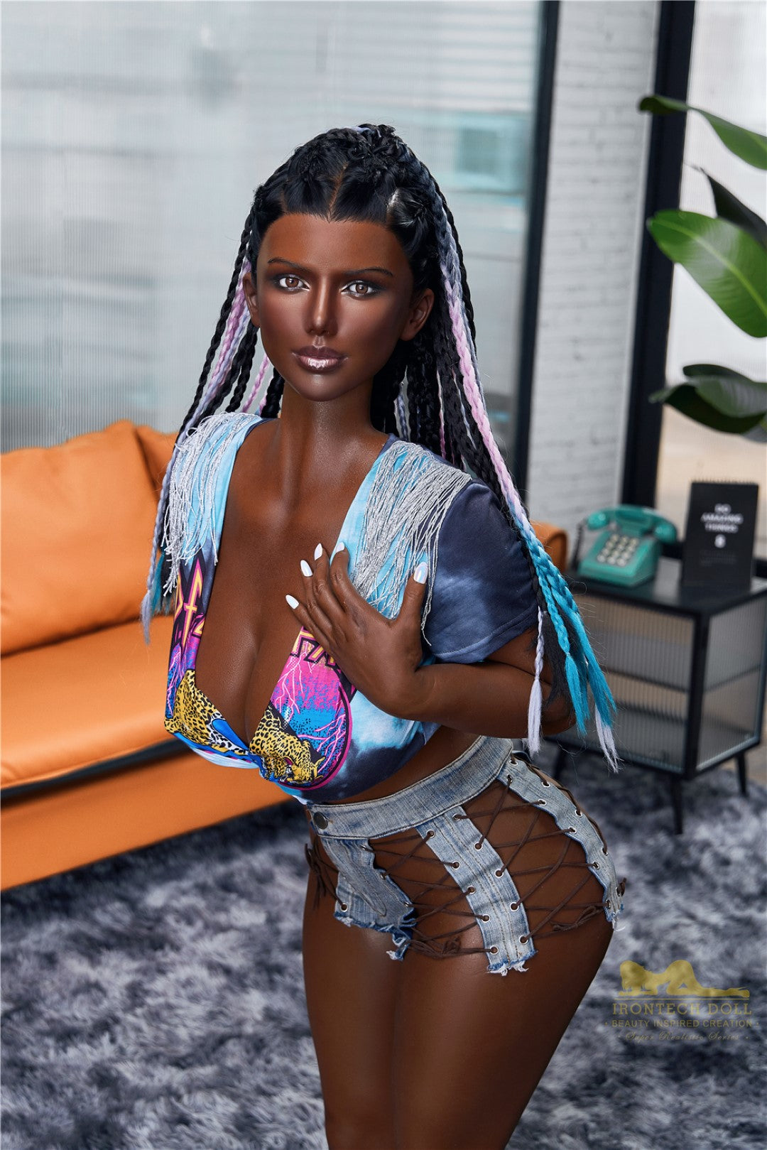 Indigo sexdukke (Irontech Doll 160 cm H-cup S13 silikone)