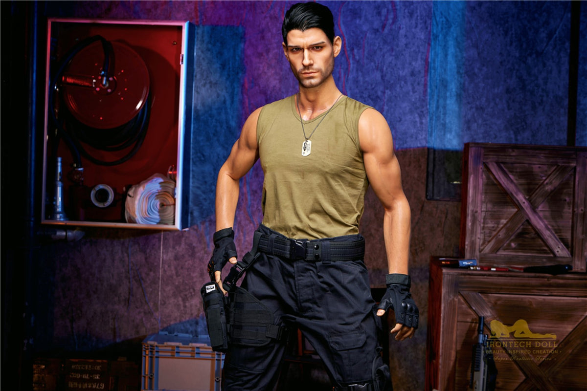 Thomas Male sexdukke (Irontech Doll 176 cm M5 silikone)