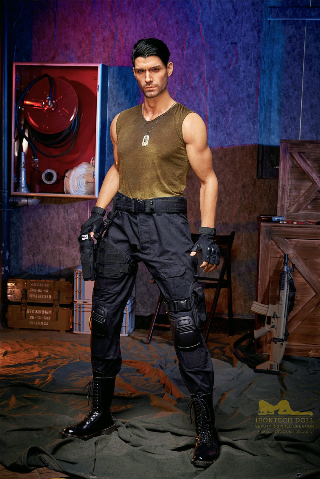 Thomas Male sexdukke (Irontech Doll 176 cm M5 silikone)