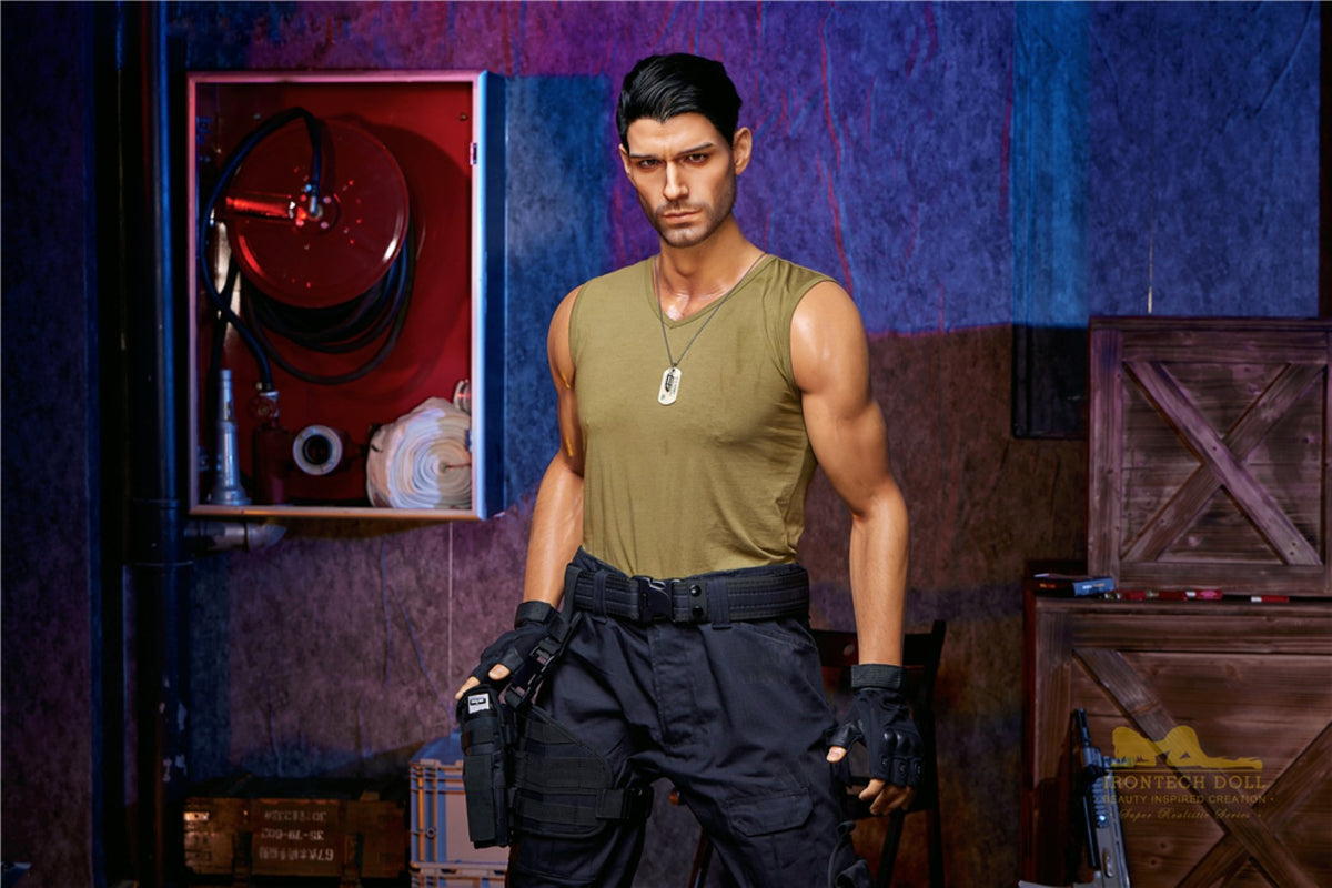 Thomas Male sexdukke (Irontech Doll 176 cm M5 silikone)