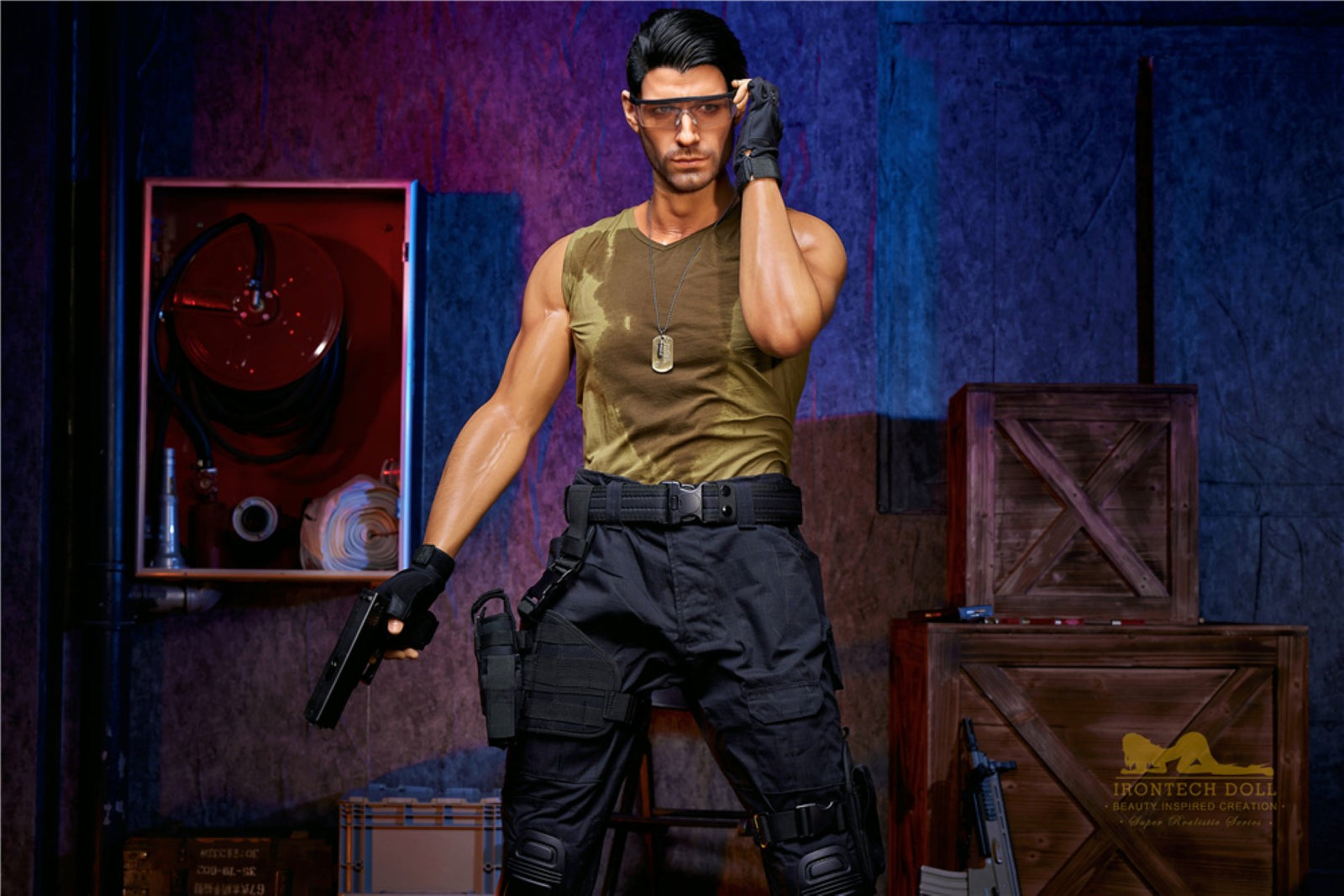 Thomas Male sexdukke (Irontech Doll 176 cm M5 silikone)