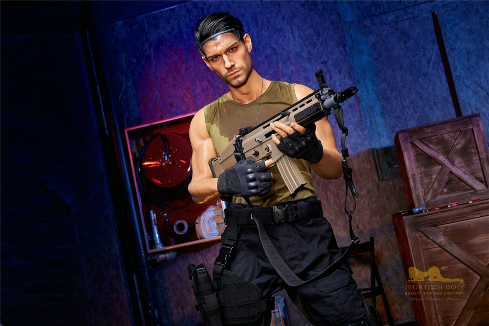 Thomas Male sexdukke (Irontech Doll 176 cm M5 silikone)