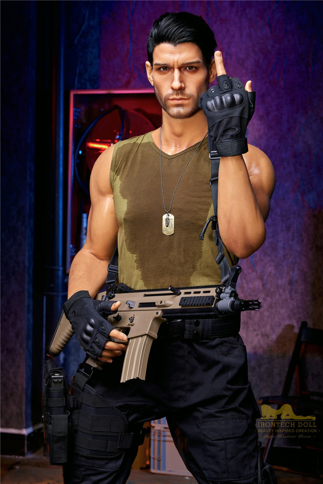 Thomas Male sexdukke (Irontech Doll 176 cm M5 silikone)