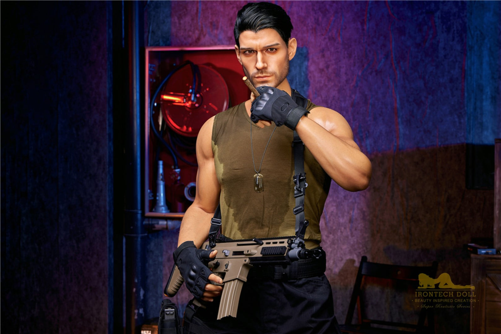 Thomas Male sexdukke (Irontech Doll 176 cm M5 silikone)