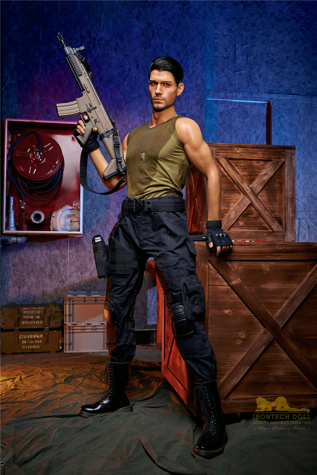 Thomas Male sexdukke (Irontech Doll 176 cm M5 silikone)