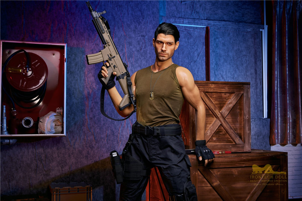 Thomas Male sexdukke (Irontech Doll 176 cm M5 silikone)