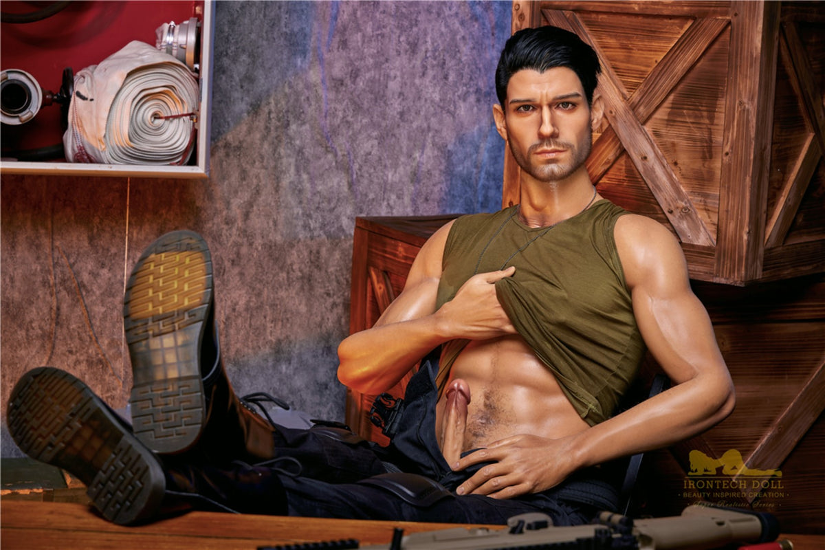 Thomas Male sexdukke (Irontech Doll 176 cm M5 silikone)