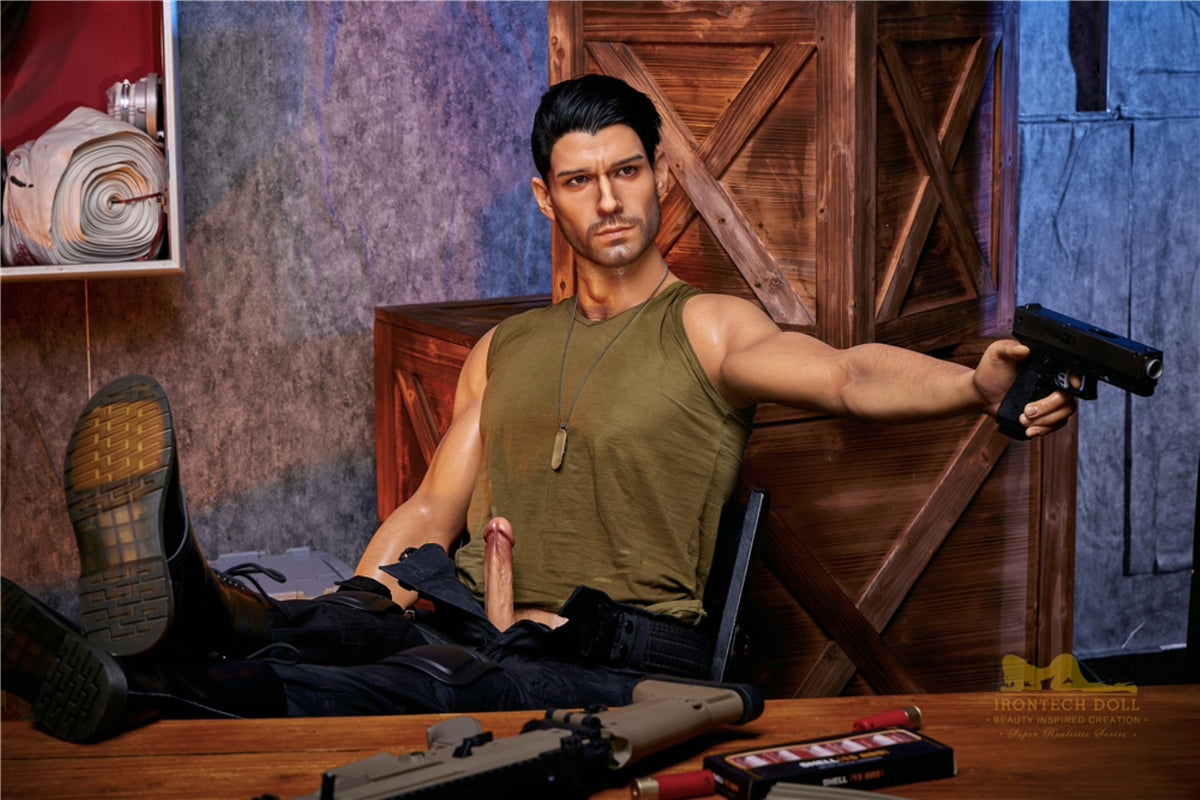 Thomas Male sexdukke (Irontech Doll 176 cm M5 silikone)