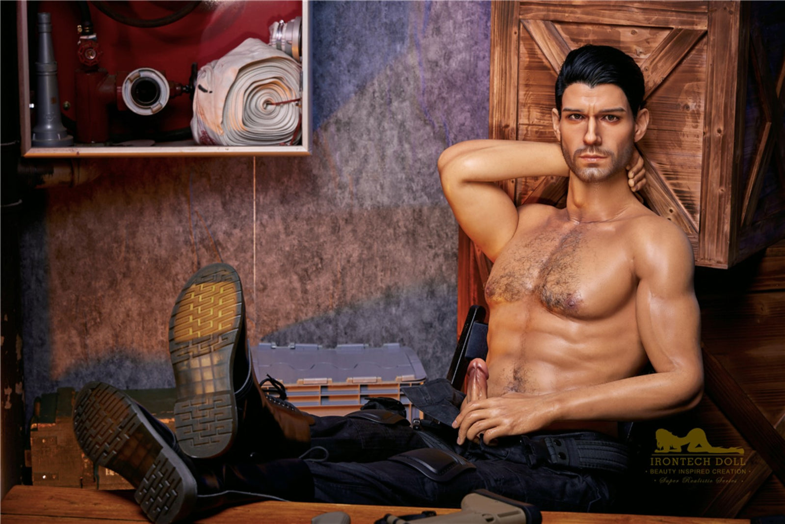 Thomas Male sexdukke (Irontech Doll 176 cm M5 silikone)