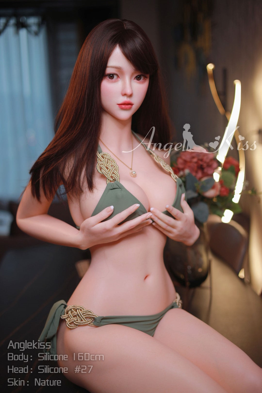 Lucia sexdukke (AK-doll 160 cm D-cup LS#27 silikone)