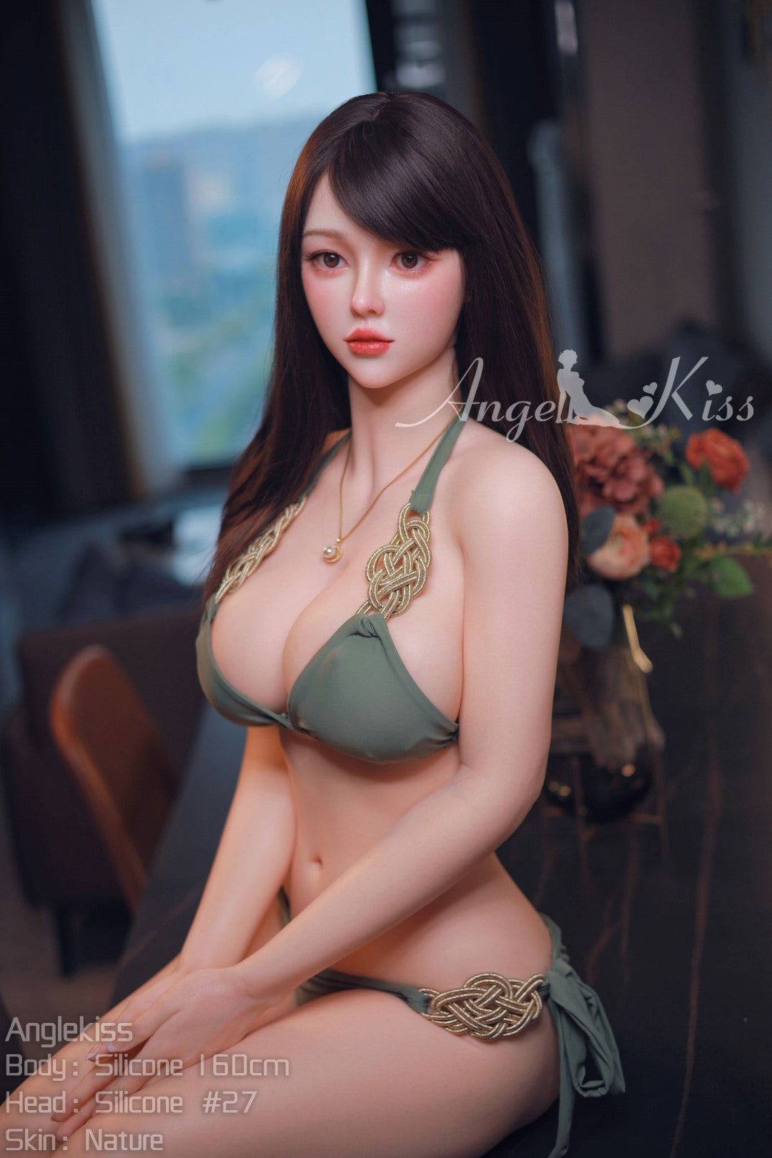 Lucia sexdukke (AK-doll 160 cm D-cup LS#27 silikone)