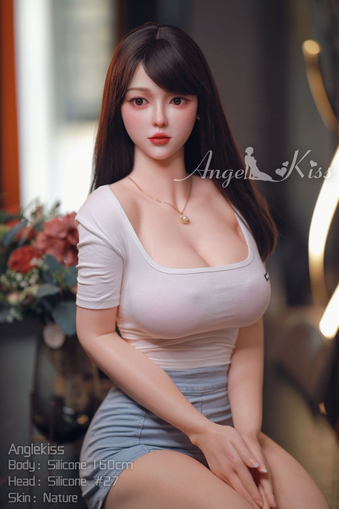 Lucia sexdukke (AK-doll 160 cm D-cup LS#27 silikone)