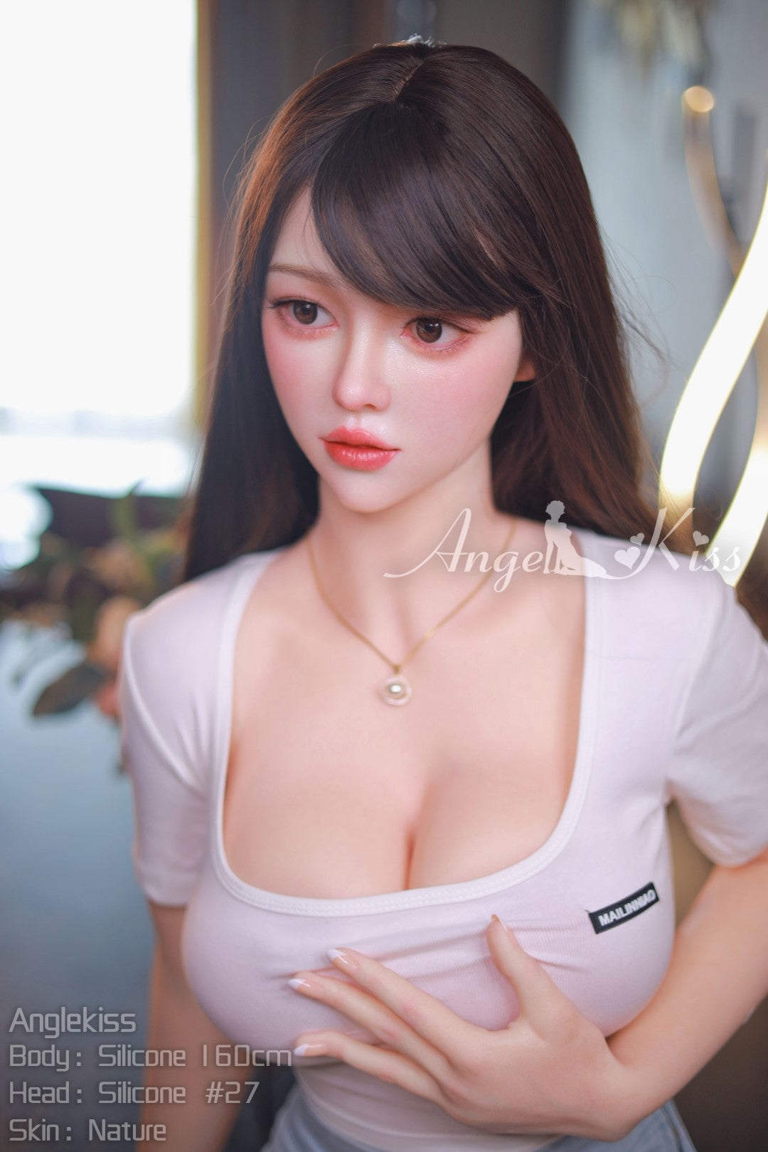 Lucia sexdukke (AK-doll 160 cm D-cup LS#27 silikone)