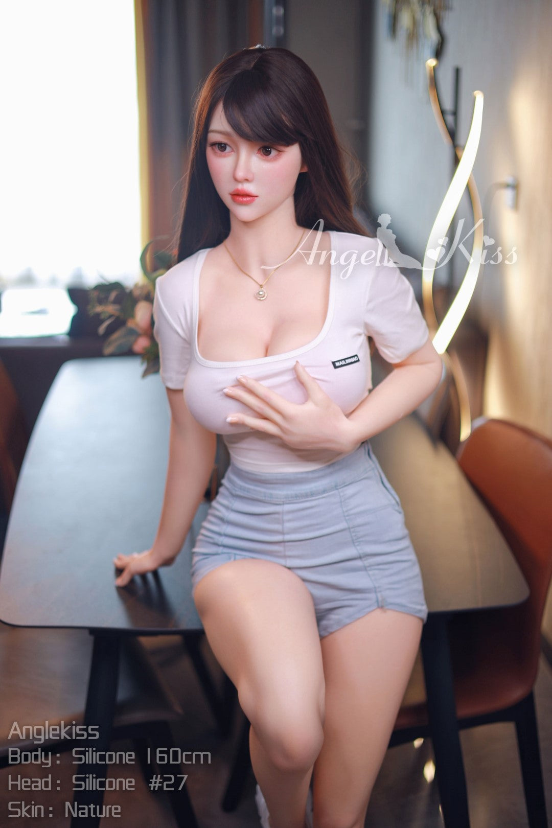 Lucia sexdukke (AK-doll 160 cm D-cup LS#27 silikone)